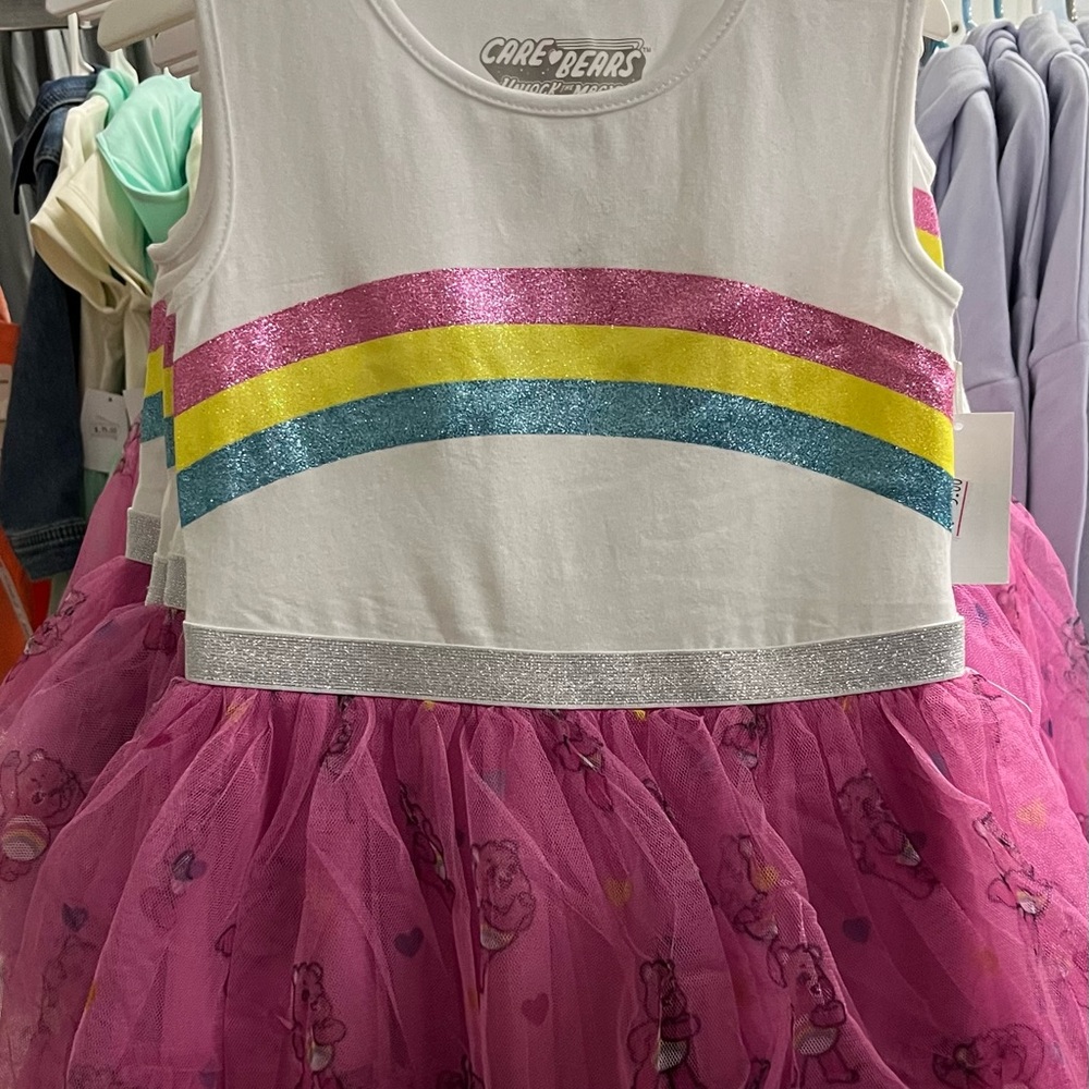 Girls Care Bears Dress Tutu